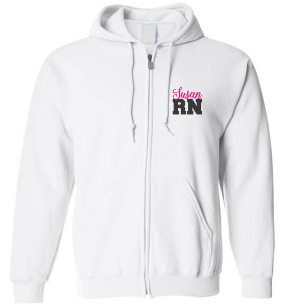 SUSAN RN ZIPPER HOODIE