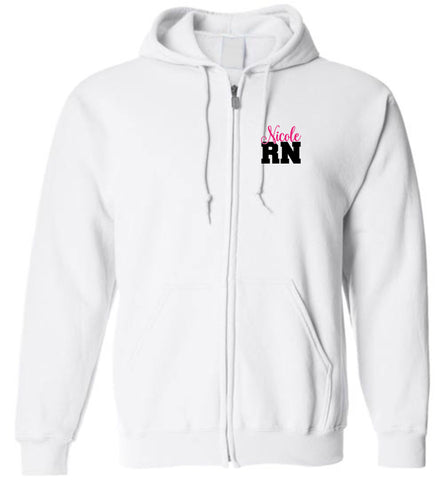 Nicole RN Zipper Hoodie