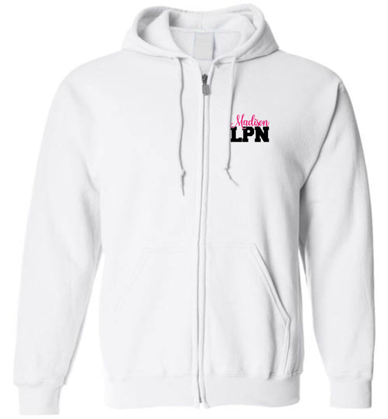 Madison LPN Zipper Hoodie
