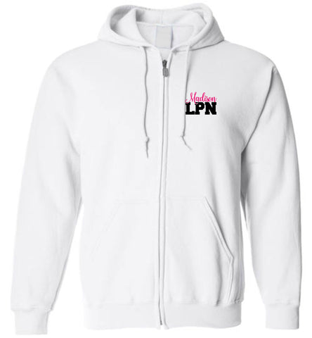 Madison LPN Zipper Hoodie