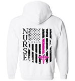 Nurse Flag Zipper Hoodie (CK1310) updated