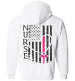 Nurse Flag Kelly RN Zipper