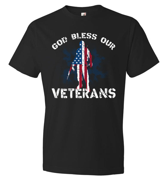 God Bless Our Veterans - T-Shirt (CK1282)