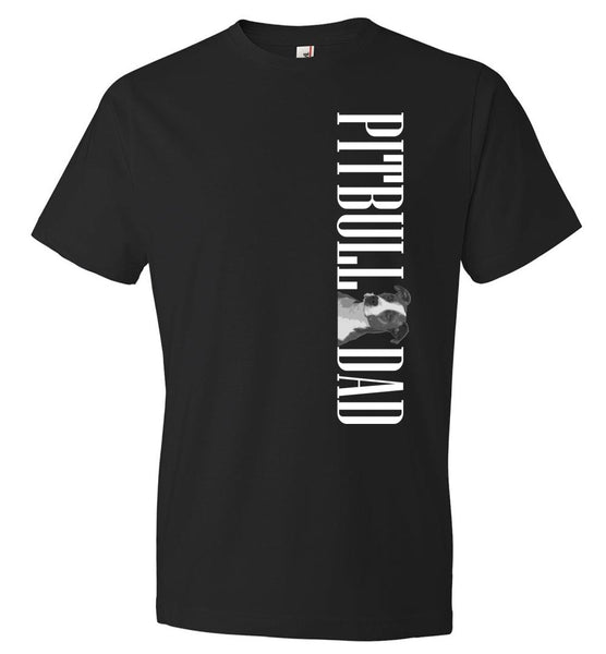 Pitbull Dad Unisex Anvil T-shirt