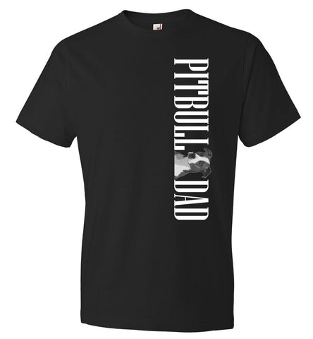 Pitbull Dad Unisex Anvil T-shirt