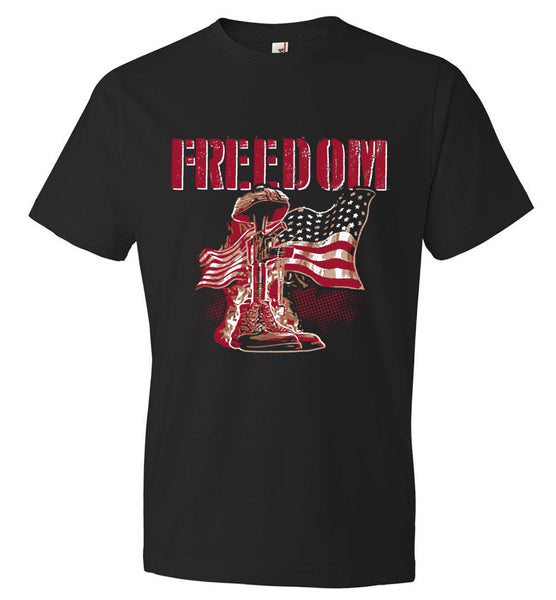Freedom T-Shirt Patriotic USA (CK1276)