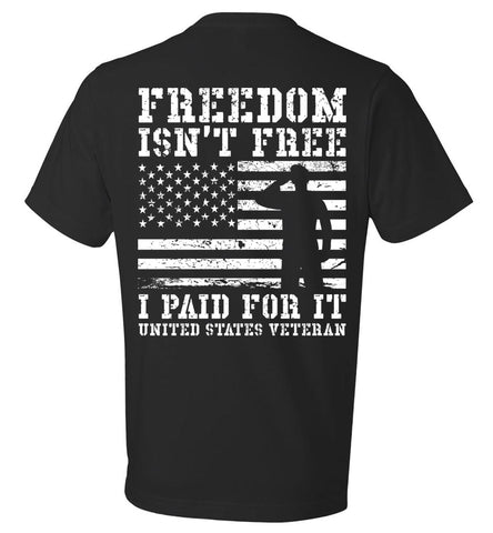 Freedom Isn't Free - United States Veteran Unisex Tee (CK1275)