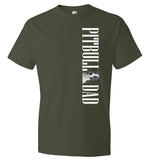 Pitbull Dad Unisex Anvil T-shirt
