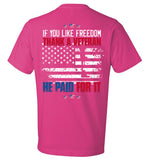 Like Your Freedom Thank A Veteran (CK1278)