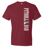 Pitbull Dad Unisex Anvil T-shirt