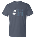 #1 Step Dad T-Shirt - Gift for Stepdad Fathers Day - CK1039