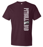 Pitbull Dad Unisex Anvil T-shirt