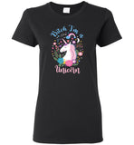 Bitch I'm A Unicorn Ladies T-Shirt