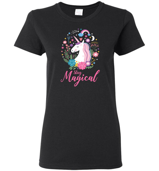 Unicorn Ladies T-Shirt - Stay Magical