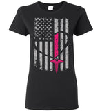 Nurse Flag Ladies T-Shirt (CK1296)