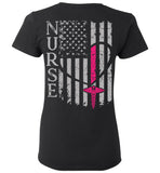 Nurse Flag Ladies Tee (CK1213)