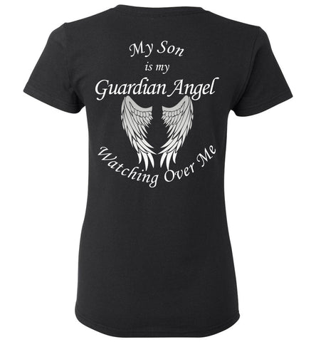 My Son Is My Guardian Angel Memorial Unisex T-Shirt - Loss of Son