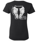 Daughter Guardian Angel Forever Watching Over Me - Ladies T-Shirt
