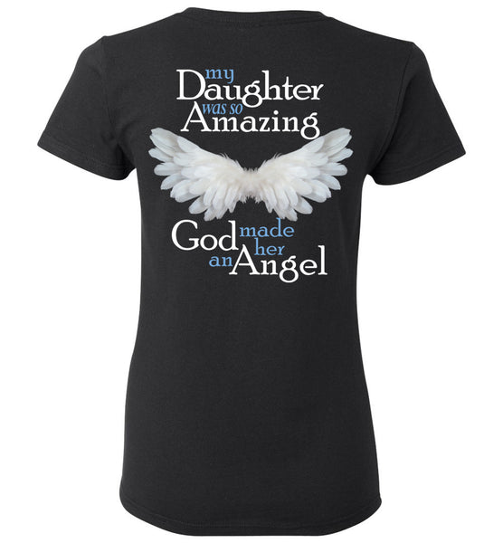 Daughter Amazing Angel Ladies Tee