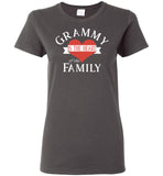 Grammy Heart of the Family Ladies Tee