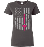 Nurse Flag Ladies T-Shirt (CK1296)