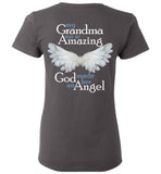 Grandma Amazing Agnel Ladies T-Shirt