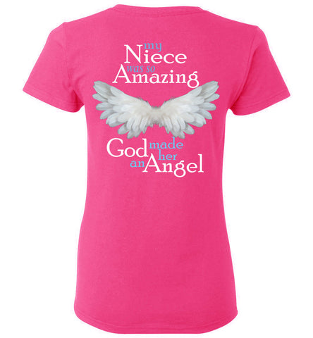 Niece Amazing Angel Ladies  T-Shirt