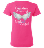 Grandma Amazing Agnel Ladies T-Shirt