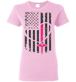 Nurse Flag Ladies Tee Shirt Front Print (CK1296)