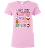 Mema's To Do List Ladies T-Shirt