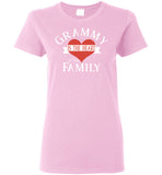 Grammy Heart of the Family Ladies Tee