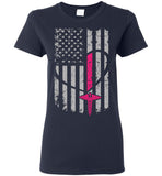 Nurse Flag Ladies T-Shirt (CK1296)