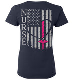 Nurse Flag Ladies Tee (CK1213)
