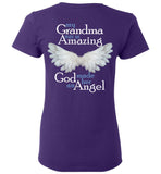Grandma Amazing Agnel Ladies T-Shirt
