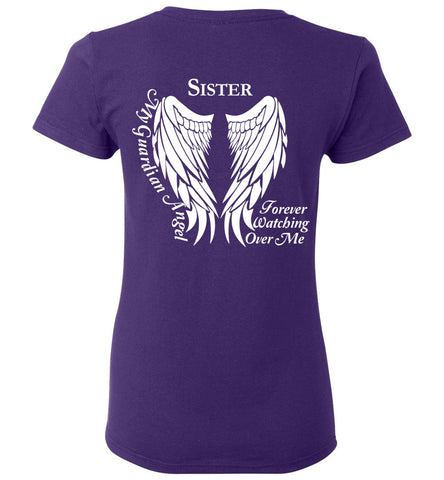 Sister Guardian Angel Ladies Tee