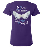 Niece Amazing Angel Ladies  T-Shirt