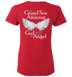 Grandson Amazing Angel Ladie Tee