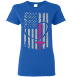 Nurse Flag Ladies T-Shirt (CK1296)