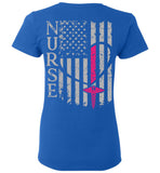 Nurse Flag Ladies Tee (CK1213)