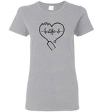 Nurse Life Ladies T-Shirt - (CK1270)