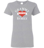 Grammy Heart of the Family Ladies Tee