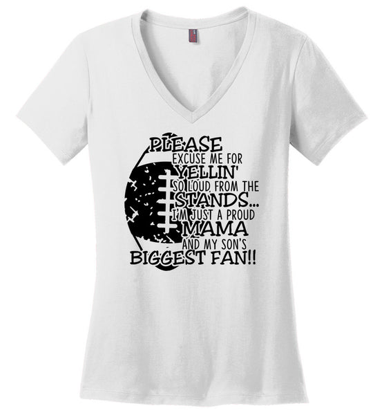 Football Mom Ladies Crew Neck (CK1306)