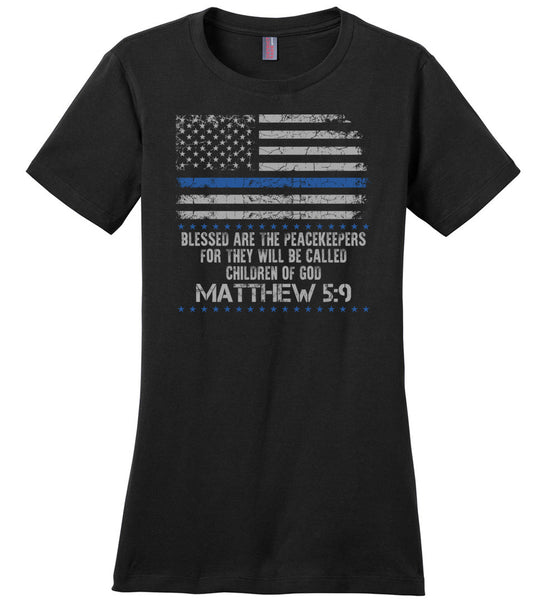 Matthew 5:9 Ladies District Tee