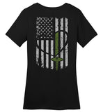 Nurse Flag Military Green - Flag Only