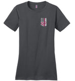 Cardiovascular Nurse - Nurse Flag Ladies Crew Neck T-Shirt (CK1318)