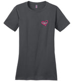 Cardiovascular Nurse - Nurse Flag Ladies Crew Neck T-Shirt (CK1286)