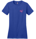 Cardiovascular Nurse - Nurse Flag Ladies Crew Neck T-Shirt (CK1286)