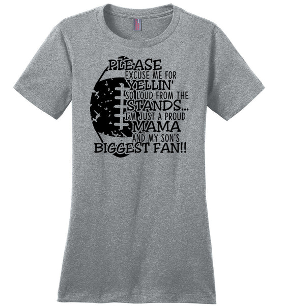 Football Mom Ladies Crew Neck (CK1305)