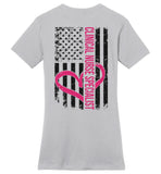 Clinical Nurse Specialist - Nurse Flag Ladies Crew Neck T-Shirt (CK1286)