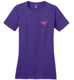 Cardiovascular Nurse - Nurse Flag Ladies Crew Neck T-Shirt (CK1286)